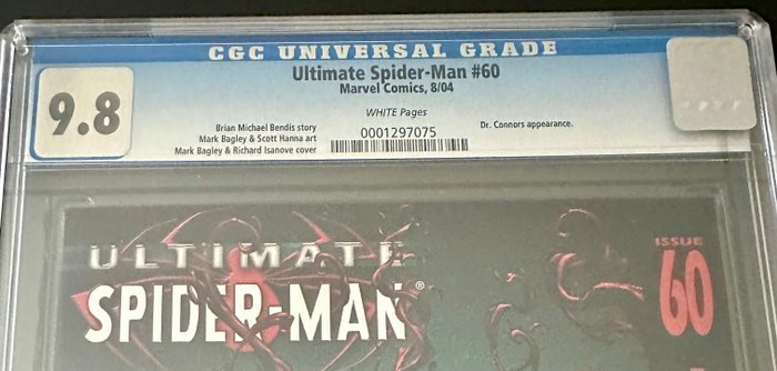 Ultimate Spider-Man #60 - 1 Graded comic - Første udgave - 2004 - CGC 9.8