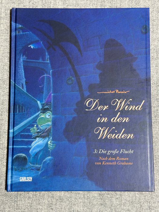 Der Wind in den Weiden with print. sketch and signature by Michel Plessix - Der Wind in den Weiden - 4 Signed comic - Flere udgaver