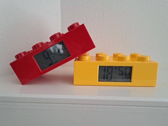 Lego - Lego Brick alarmclock - Lego 2x4 brick alarmclock - 2000-2010 - Danmark