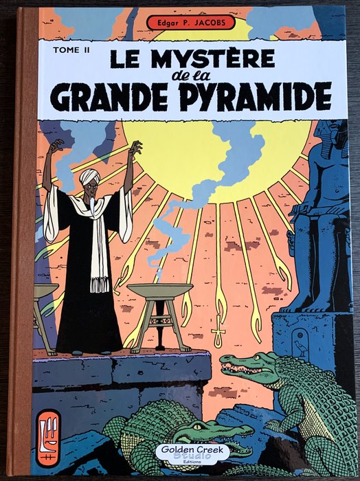 Blake  Mortimer T4 - Le Mystère de la Grande Pyramide 2 + suppléments - C - 1 Album - Begrænset udgave - 2017