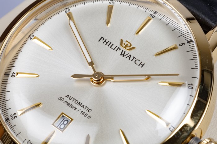 Philip Watch - Sunray - Automatic - 41 mm - Double Curved Glass- Swiss Made - Mænd - 2020+