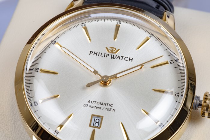 Philip Watch - Sunray - Automatic - 41 mm - Double Curved Glass- Swiss Made - Mænd - 2020+