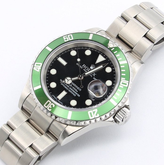 Rolex - Submariner Date - 16610LV (Kermit) - Mænd - 2000-2010