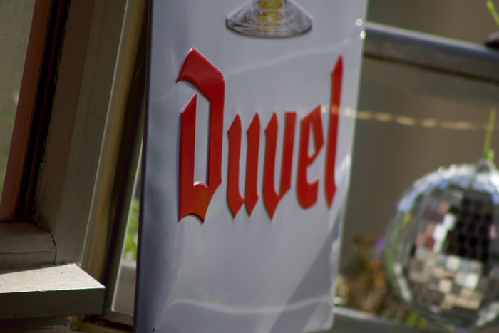 DUVEL Moorgat - Reklameplakat - Aluminium