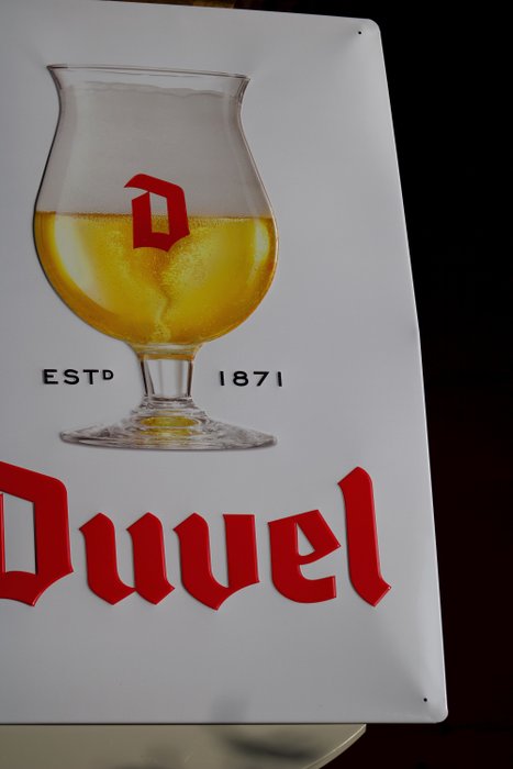 DUVEL Moorgat - Reklameplakat - Aluminium