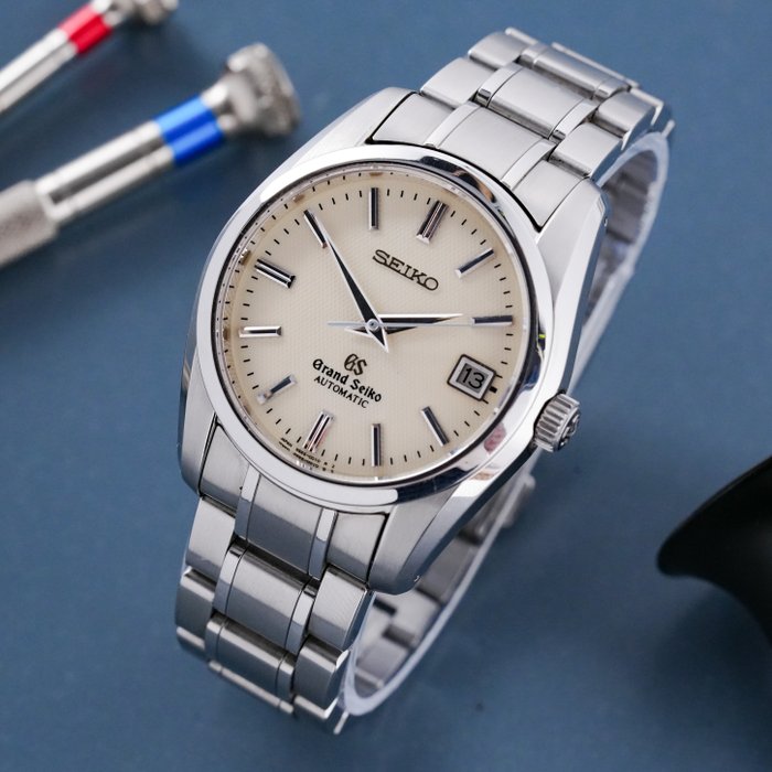 Grand Seiko Heritage Collection Limited Edition 240/300 Honeycomb Dial Date - SBGR003 - Mænd - 1990-1999