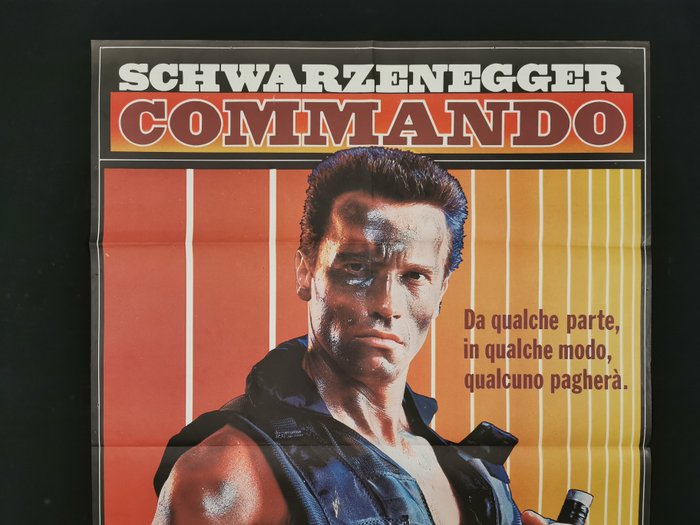 Poster - Commando - Arnold Swarzenegger - 1985