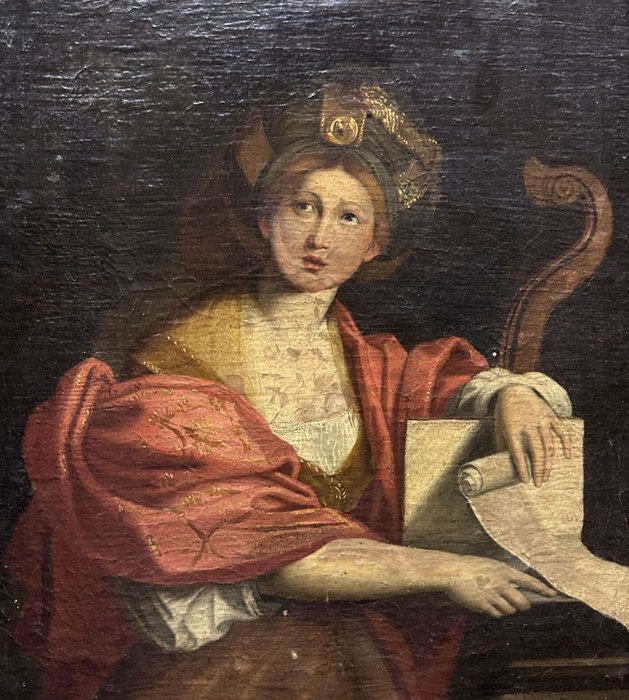 Scuola Italiana (XVIII), Da Domenichino - Sibilla Cumana