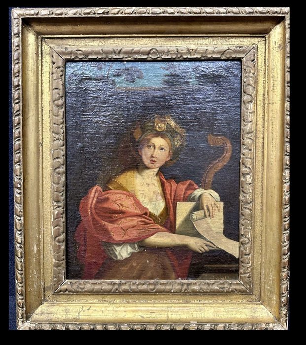 Scuola Italiana (XVIII), Da Domenichino - Sibilla Cumana