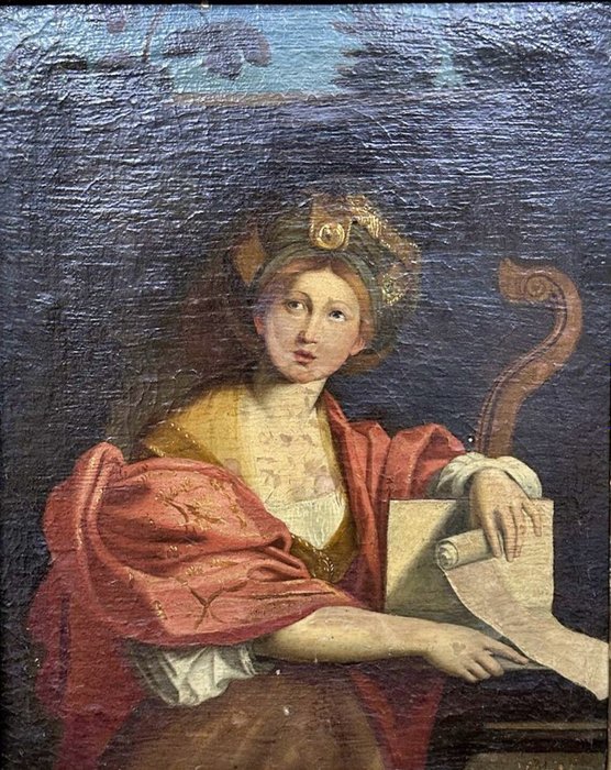 Scuola Italiana (XVIII), Da Domenichino - Sibilla Cumana