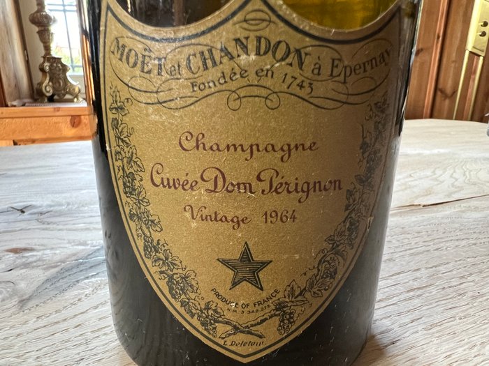 1964 Dom Pérignon - Champagne Brut - 1 Flaske (075L)