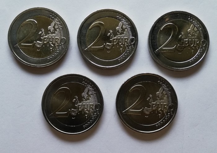 Europa. 2 Euro 2004/2024 (25 coins)  (Ingen mindstepris)