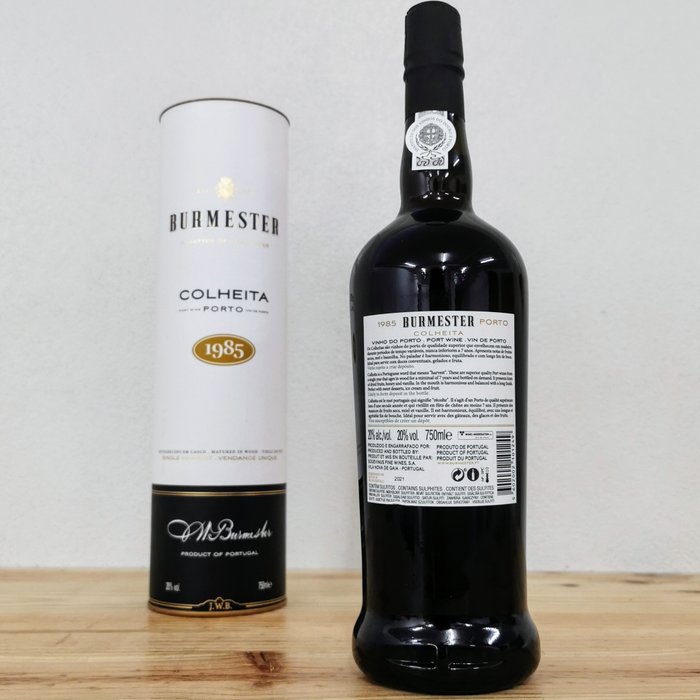 1985 Burmester - Colheita Port -  Porto  - 1 Flaske (0,75L)