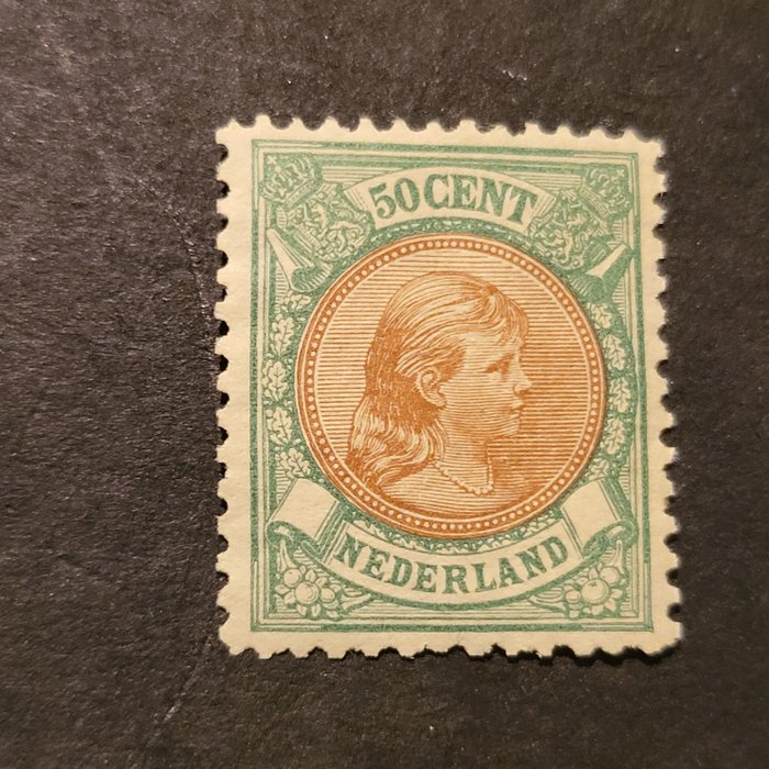 Holland 1893 - Nvph 45 ubrugt - NVPH 45