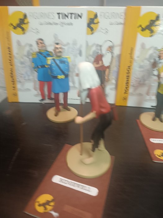 Tintin - 4 figurines Collection officielle