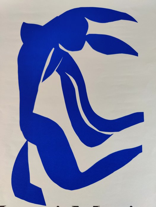 Henri Matisse (after) - "Blue nude" - exhibition poster - 1970‹erne