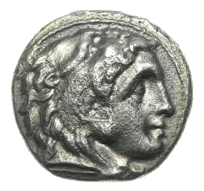 Konger af Makedonien Philip III Arrhidaios (323-317 fKr) Drachm Under Menander or Kleitos Early posthumous issue of Kolophon mint ca 322-319 BC  (Ingen mindstepris)