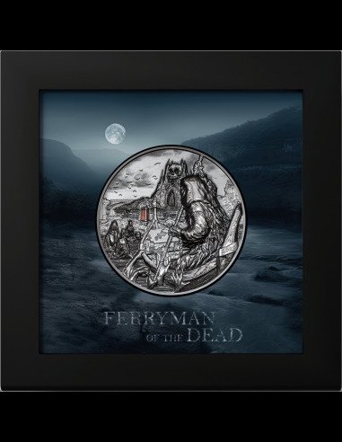 Palau. 20 Dollars 2023 Ferryman of the Dead - Charon, 3 Oz (.999)