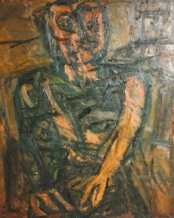 Claudio Olivieri (1934-2019) - Figurativo 1956