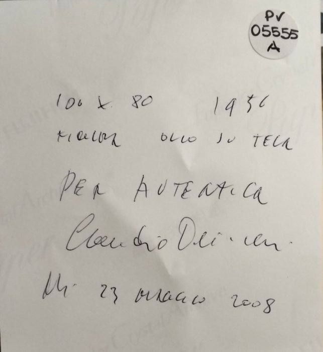 Claudio Olivieri (1934-2019) - Figurativo 1956