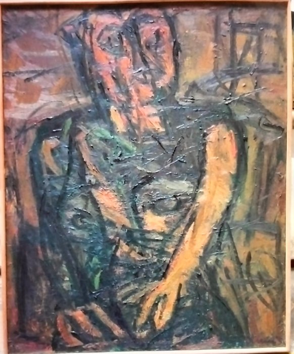 Claudio Olivieri (1934-2019) - Figurativo 1956