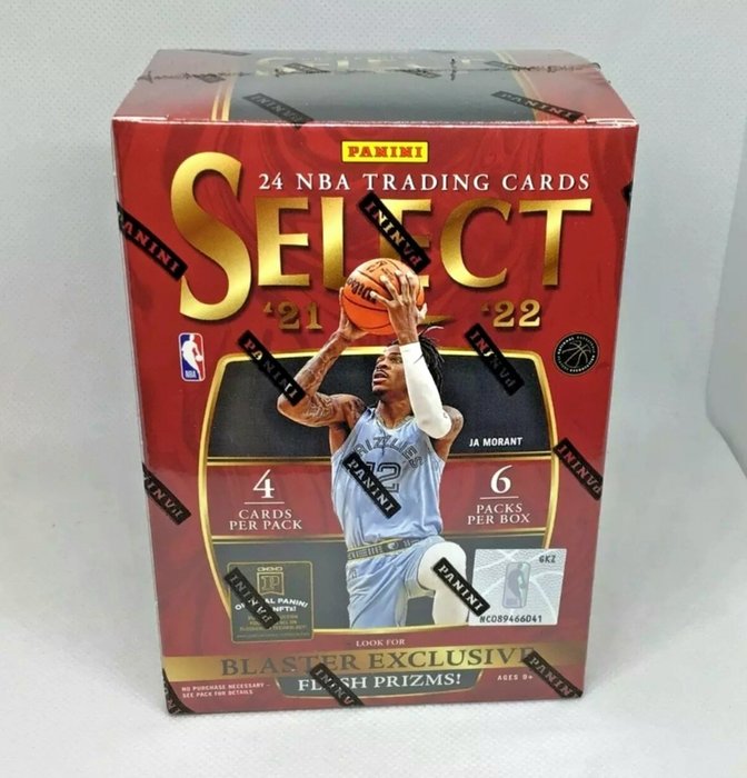 2021/22 Panini Select NBA - 1 Sealed box - Næsten så god som ny (NM)