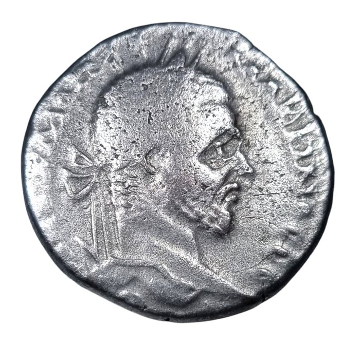 Romarriket. Macrinus (AD 217-218). Tetradrachm Emesa, Seleucis and Pieria. AD 217-218  (Ingen mindstepris)