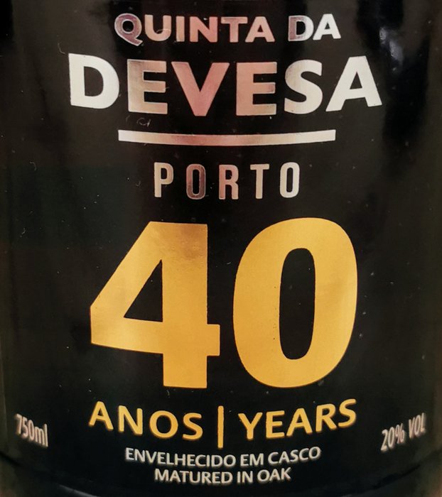 Quinta da Devesa - 40 years old Tawny - Flasket 2022 -  Douro  - 1 Flaske (0,75L)