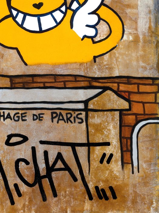 M.Chat (Thoma Vuille) - Affichage de Paris