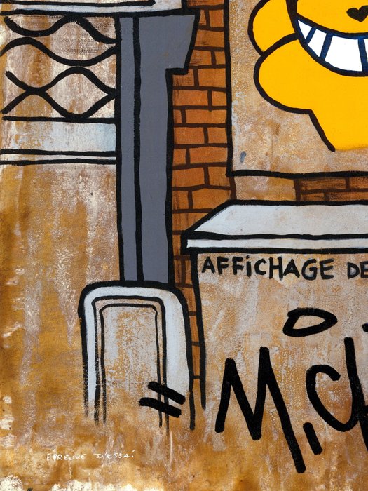 M.Chat (Thoma Vuille) - Affichage de Paris