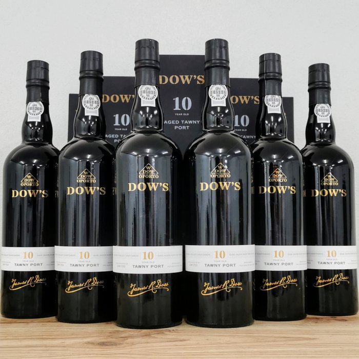 Dow's - 10 years old Tawny -  Porto  - 6 Flasker (0,75 L)