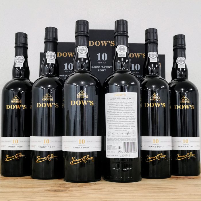 Dow's - 10 years old Tawny -  Porto  - 6 Flasker (0,75 L)