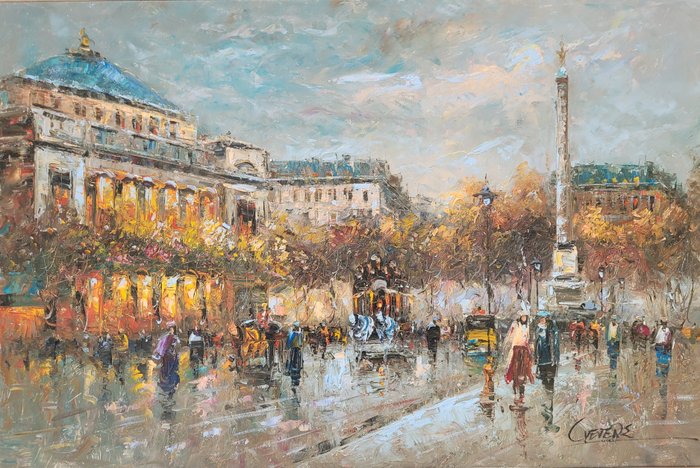 Christof Vevers (1962) - Paris ~ Chatelet ~ Grand format