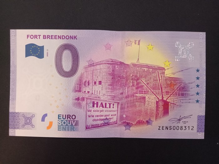 Europa. 0 Euro Banknote 2018/2022 (16 stuks)  (Ingen mindstepris)