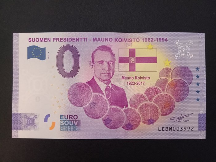 Europa. 0 Euro Banknote 2018/2022 (16 stuks)  (Ingen mindstepris)