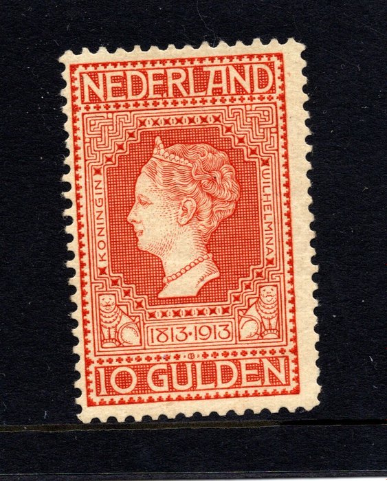 Holland 1913 - Independence Seal - Gratis forsendelse til hele verden - NVPH 101BP