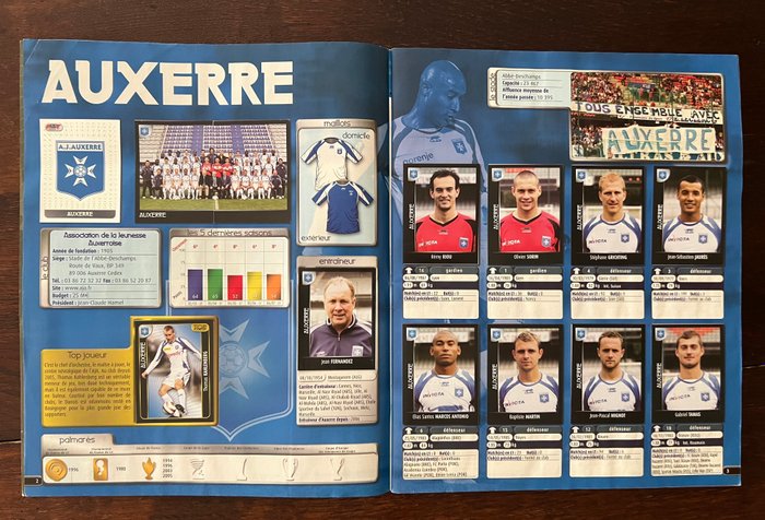 Panini - Foot 2008 France - 1 Complete Album