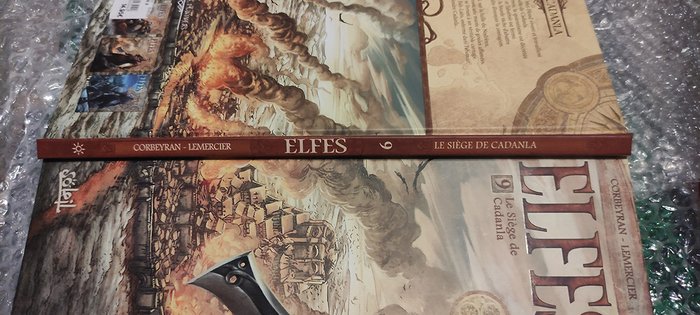 Elfes T9 - Le siège de cadanla + dédicace couleur - C - 1 Album - Genoptryk - 2021