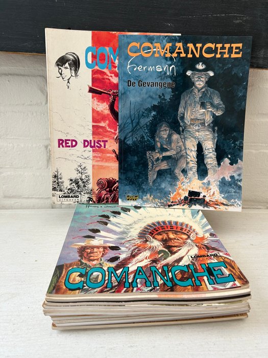 Comanche 1 t/m 14 + 1 extra - 15 Album - Flere udgaver - 1978/1998