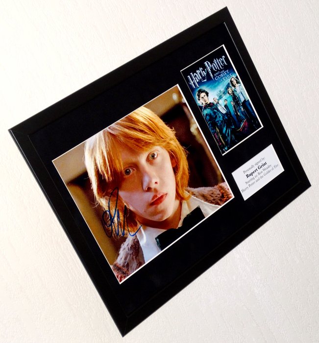 Harry Potter - Rupert Grint (Ron Weasley) Premium Framed, signed, Certificate of Authenticity