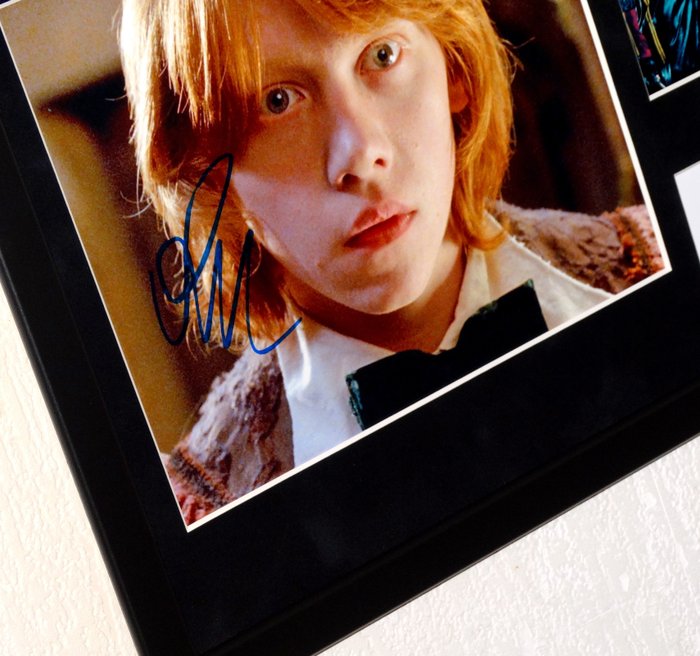 Harry Potter - Rupert Grint (Ron Weasley) Premium Framed, signed, Certificate of Authenticity