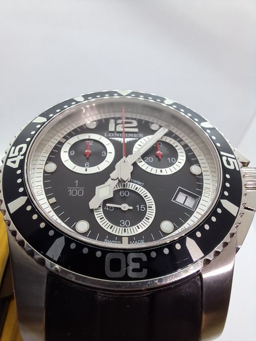 Longines - Hydro Conquest 300M - Chronograph - L3.743.4 - Mænd - 2011-nu