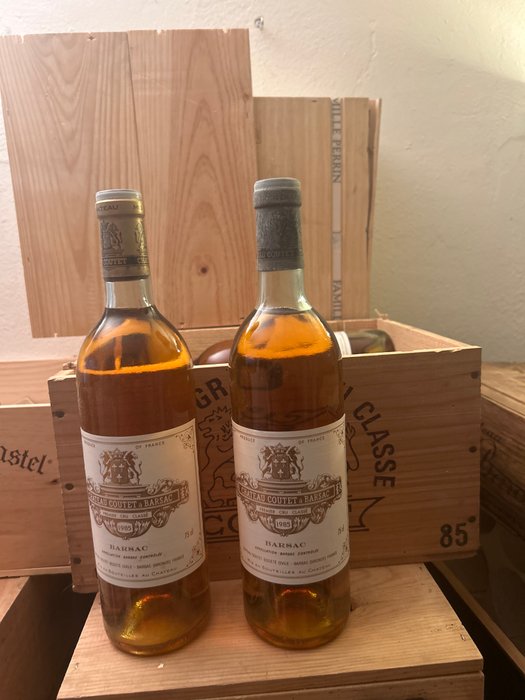 1985 Château Coutet - Sauternes 1er Grand Cru Classé - 2 Flasker (075 L)