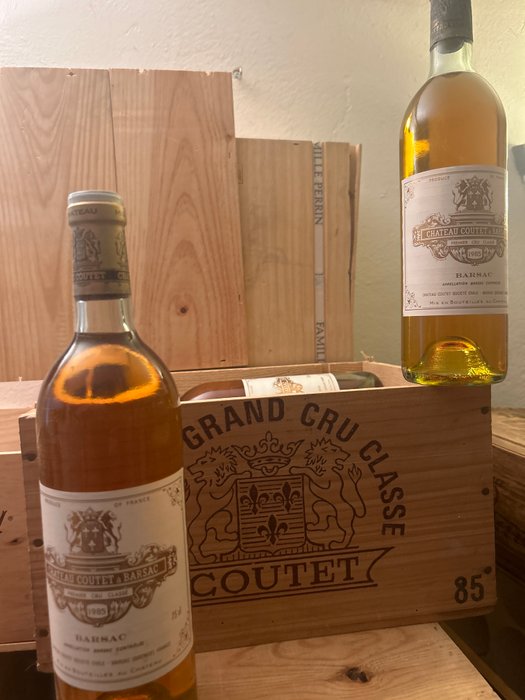 1985 Château Coutet - Sauternes 1er Grand Cru Classé - 2 Flasker (075 L)