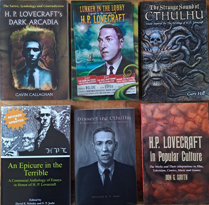 HP Lovecraft - Lot met 6 uitgaven - 2006-2013