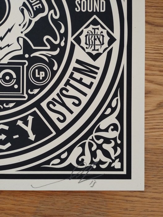 Shepard Fairey (OBEY) (1970) - Vive Le Rock (artist proof)