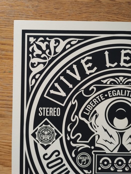 Shepard Fairey (OBEY) (1970) - Vive Le Rock (artist proof)