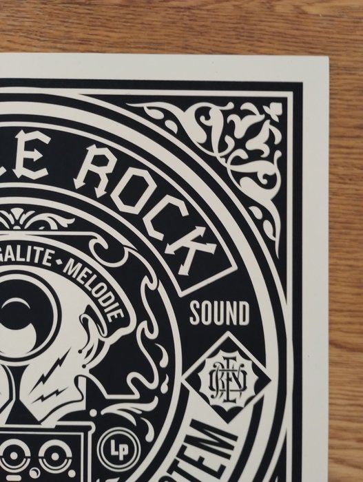 Shepard Fairey (OBEY) (1970) - Vive Le Rock (artist proof)