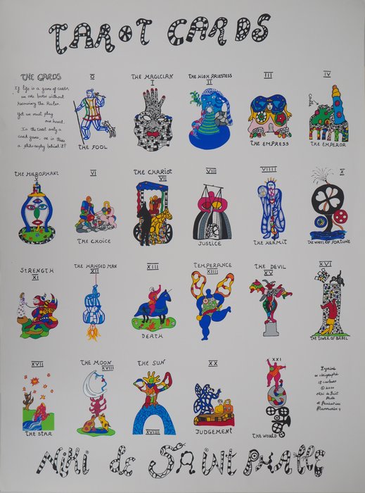 Niki De Saint-Phalle (1903-2002) - Tarot Cards