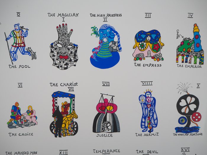 Niki De Saint-Phalle (1903-2002) - Tarot Cards